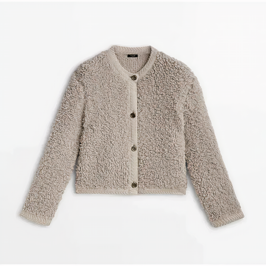 EB | Lässig und Mühelos Winter Strickjacke