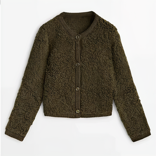 EB | Lässig und Mühelos Winter Strickjacke