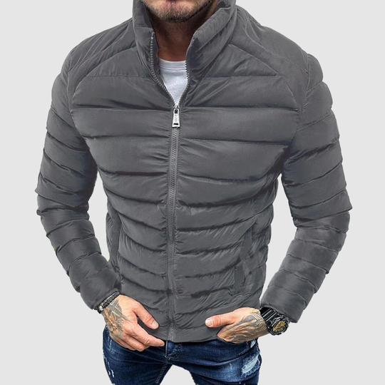 EB | Warme Slim Fit Pufferjacke für Den Winterkomfort Von Herren