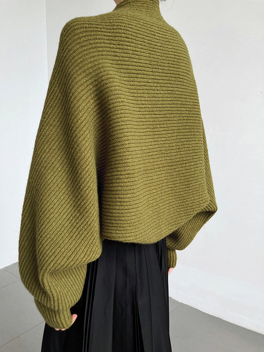 EB | Damen Strick Offene Cardigan mit Langen Ärmeln