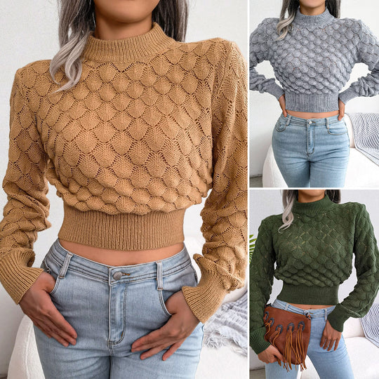 EB | Damen Strickpullover Aus Baumwolle für Alltag und Freizeit