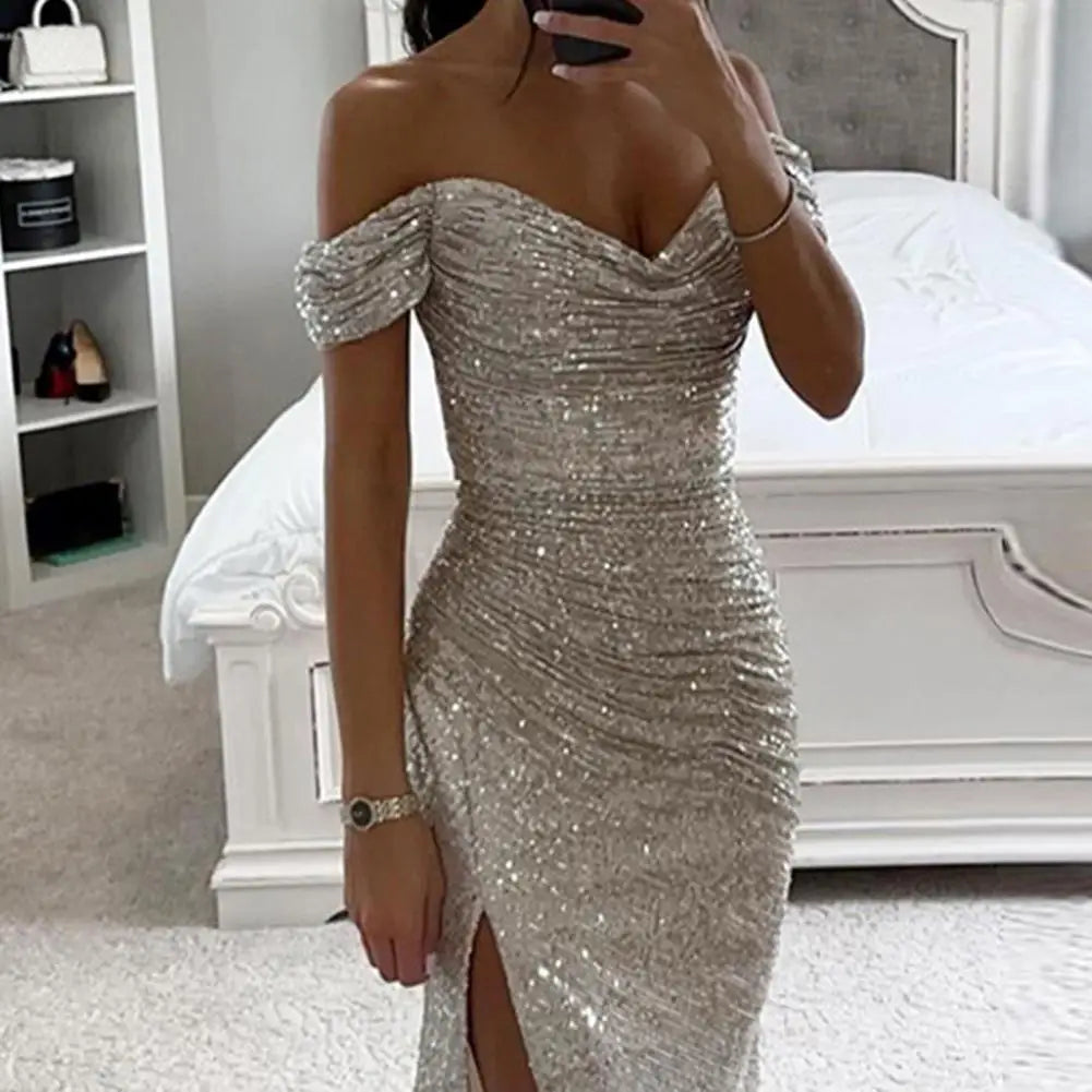 EB | Kleid Elegant Off-Shoulder Abendkleid