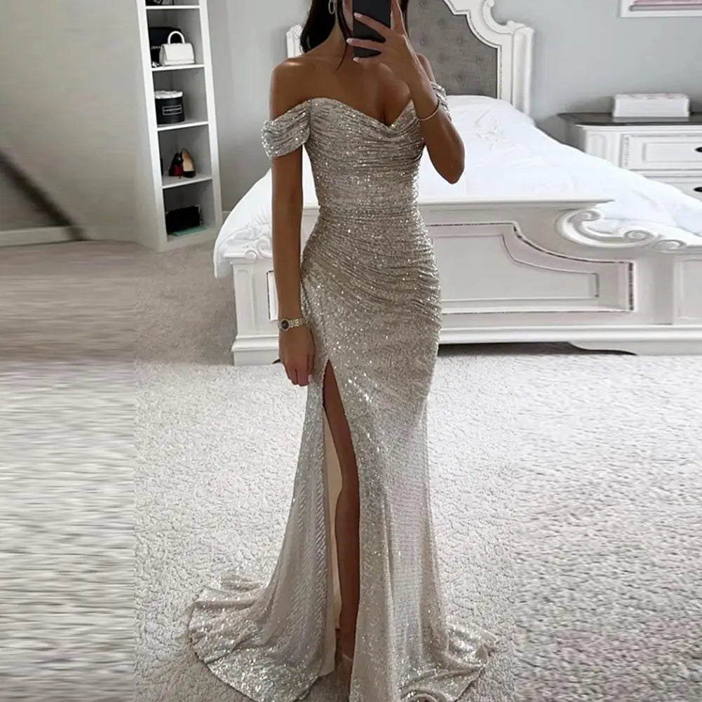 EB | Kleid Elegant Off-Shoulder Abendkleid