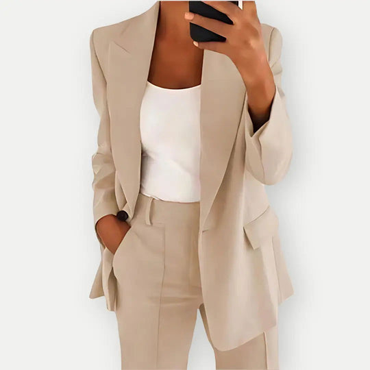 EB | Blazer und Hosen Set - Damenbekleidung