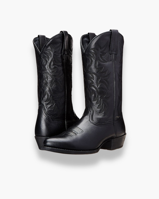 EB | Cowboy Boots Damen - Schwarze Western Boots