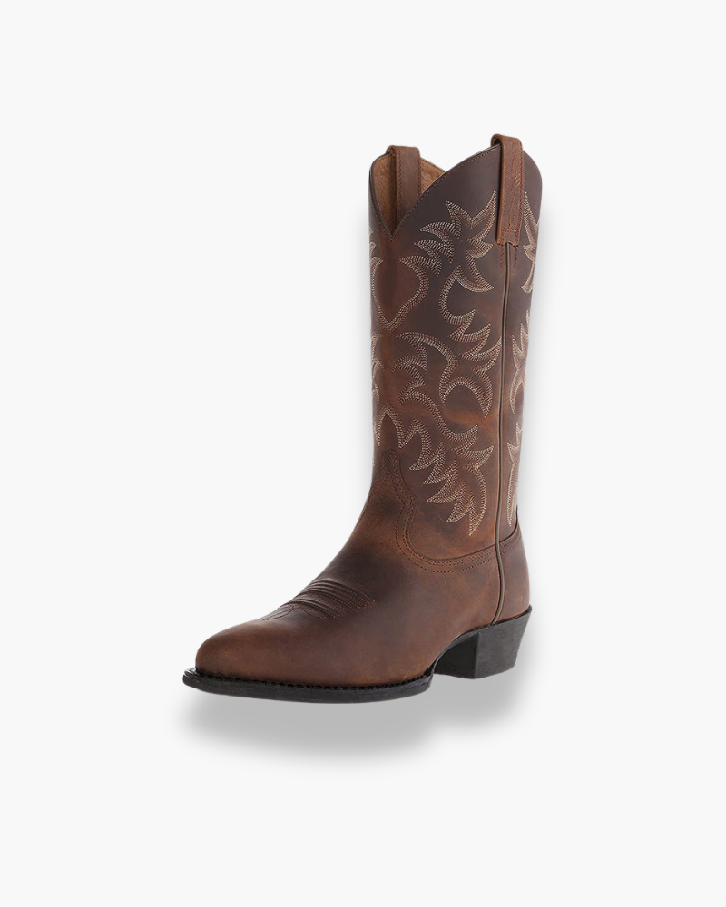 EB | Cowboy Boots Damen - Schwarze Western Boots