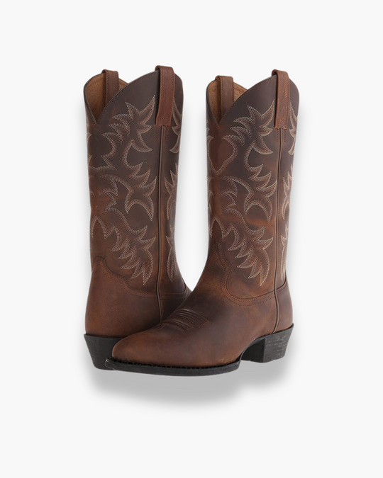 EB | Cowboy Boots Damen - Schwarze Western Boots