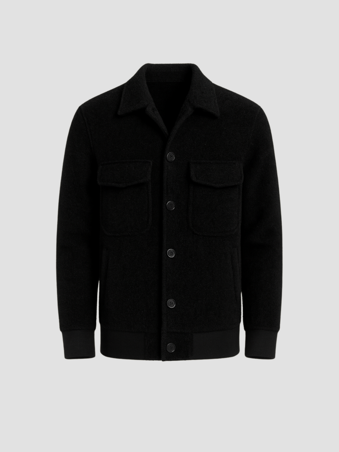 EB | Herbstjacke mit Strukturiertem Schnitt und Taschen
