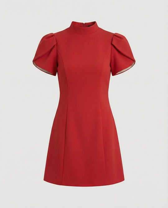 Charmantes Rückenfreies Minikleid | EB
