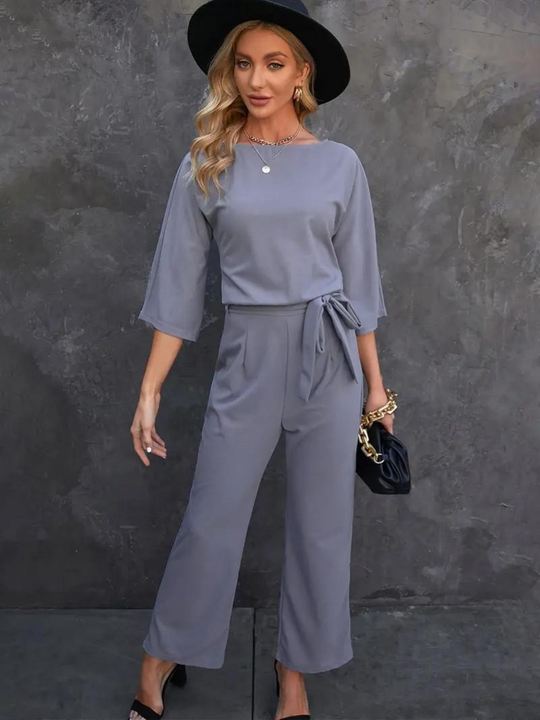 EB | Stylischer Jumpsuit mit Gürtel