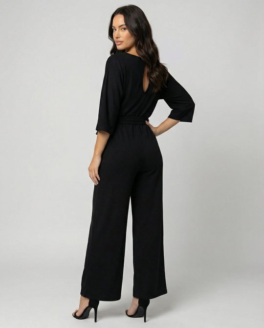 EB | Stylischer Jumpsuit mit Gürtel
