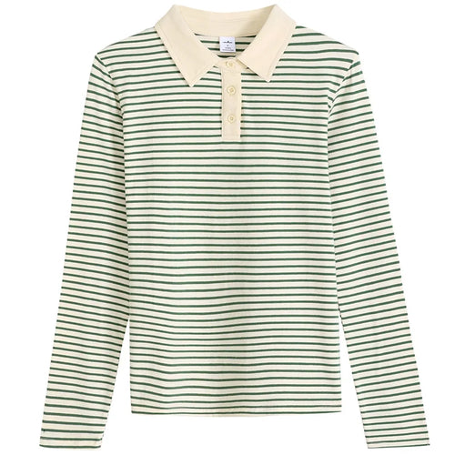 EB | Langarm-Poloshirt Damen Aus Baumwolle
