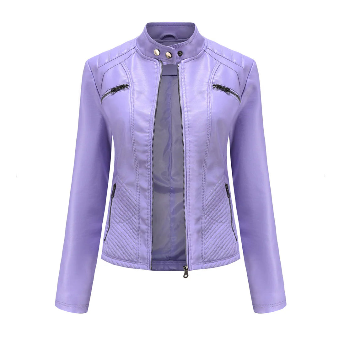EB | Kunstleder Damenjacke