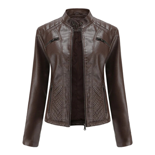 EB | Kunstleder Damenjacke