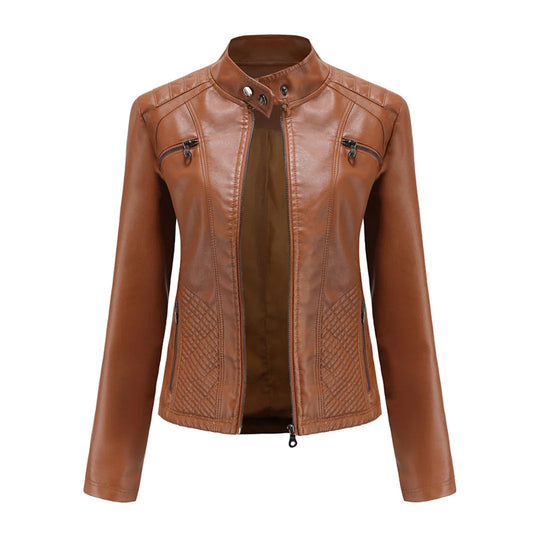 EB | Kunstleder Damenjacke
