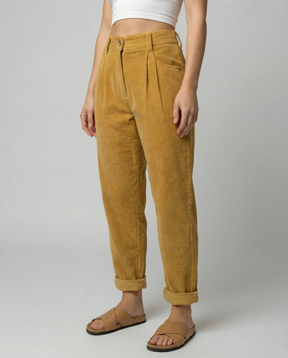 Lässige Komfort Cordhose Damen | EB