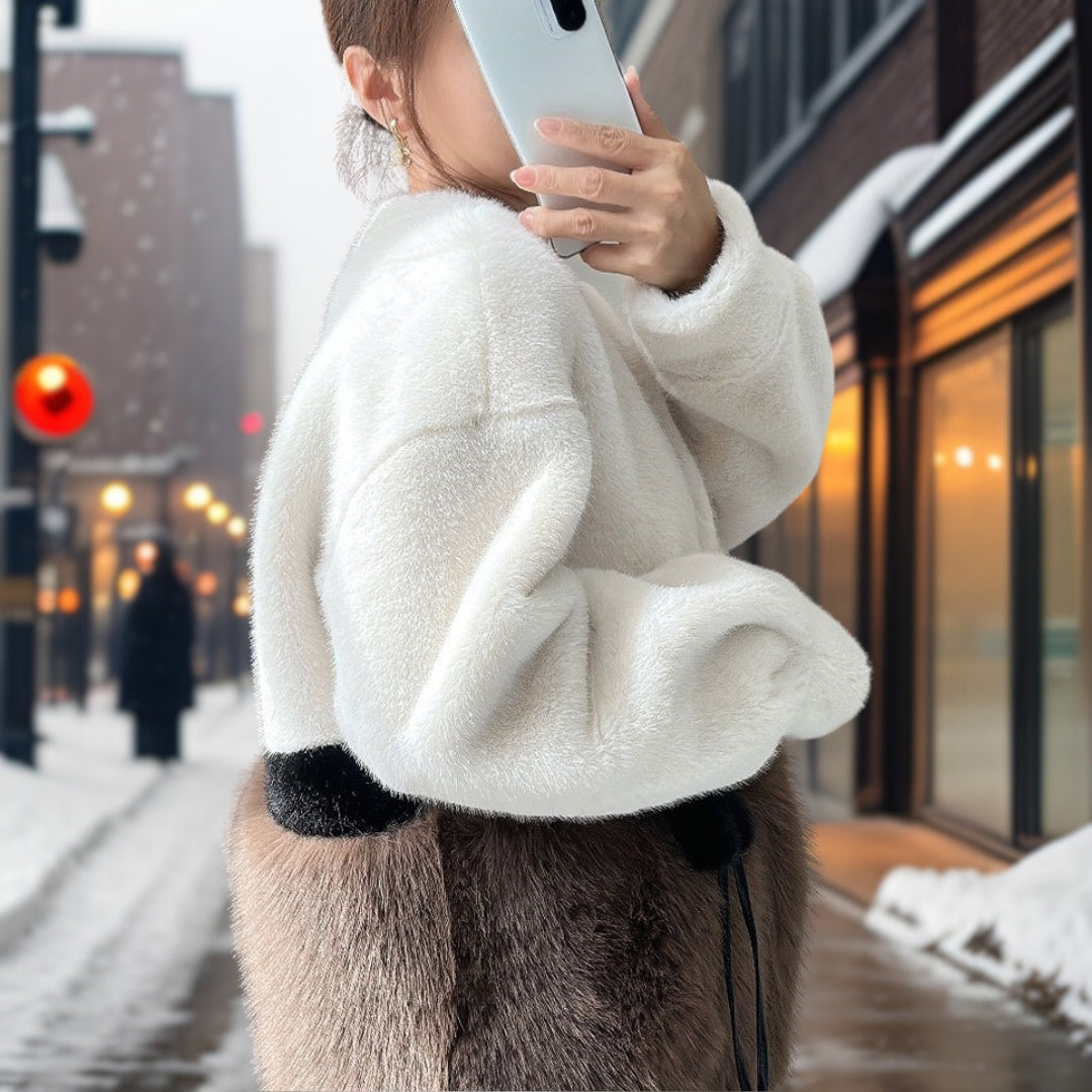 EB | May kurzer, warmer und trendiger Mantel