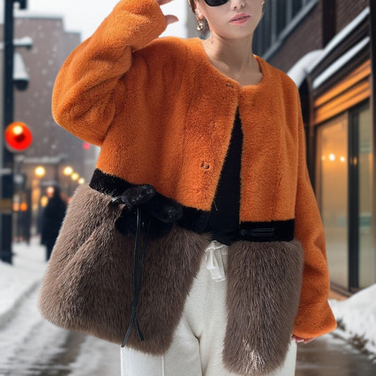 EB | Warme und trendige kurze Jacke
