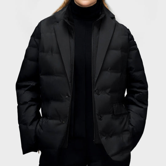 EB | Gesteppt Blazer Mantel