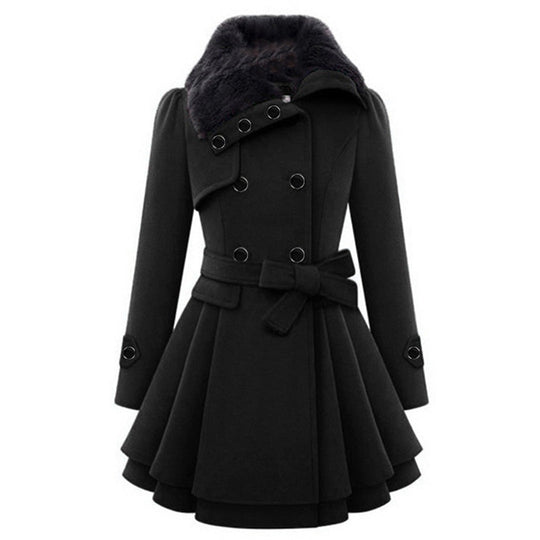 EB | Warmer und Langer Wintermantel für Damen