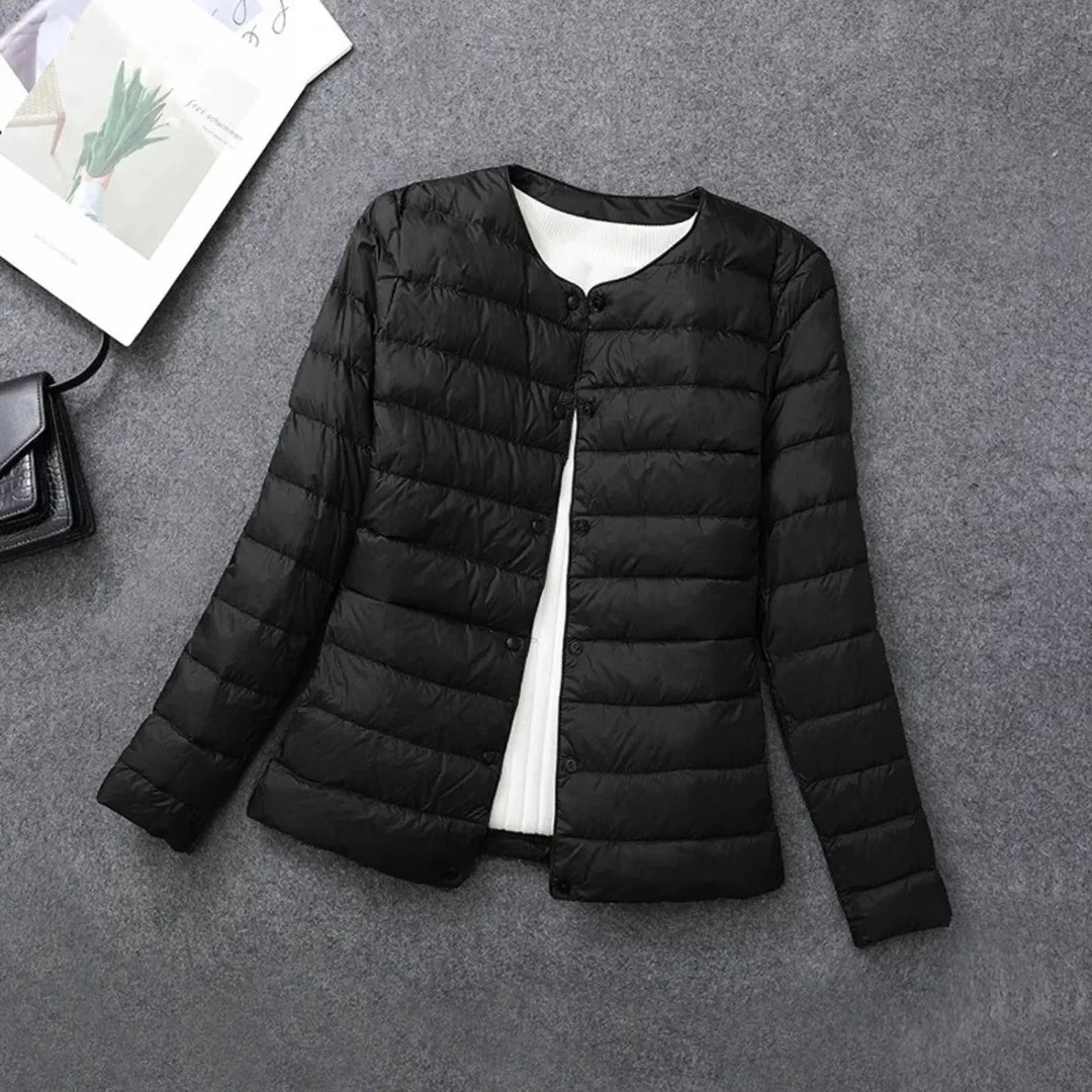 EB | Damen Ultraleichte Gesteppte Daunenjacke