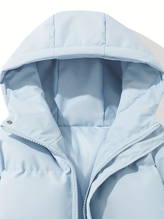 EB | Warme Jacke mit Kapuze Damen Reguläre Passform Belle Couture Essential Praktisch