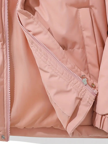 EB | Kurze gepolsterte Jacke mit Kapuze Stilla