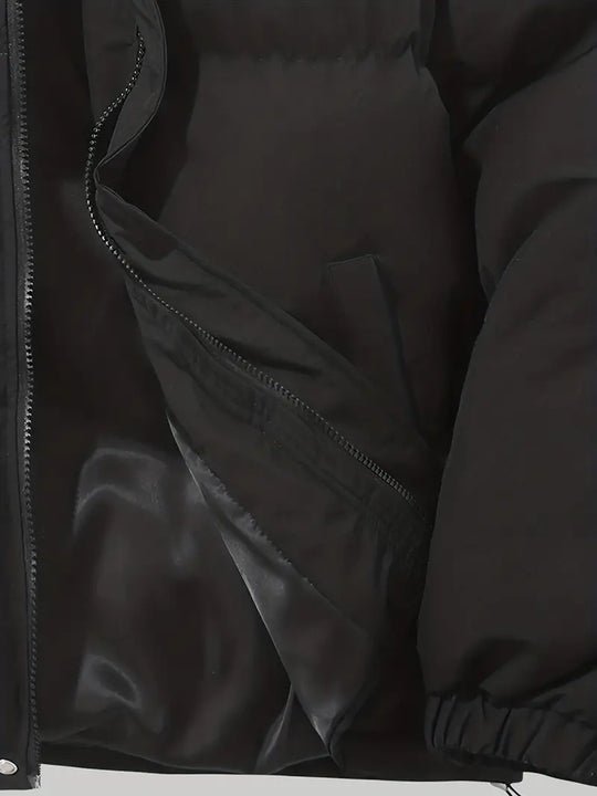 EB | Kurze gepolsterte Jacke mit Kapuze Stilla