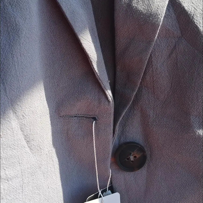 EB | Daly Chic Minimalist Leinen Blazer
