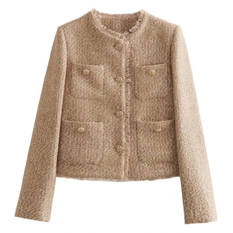 EB | Trendy gekürzte Damenjacke für Herbst- und Winterkomfort