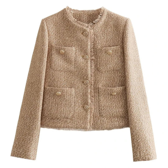 EB | Trendy gekürzte Damenjacke für Herbst- und Winterkomfort