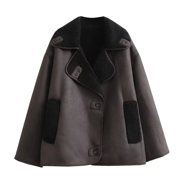 EB | Premium Damen Lederjacke für eleganten Winterstil