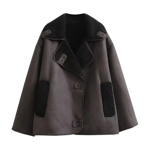EB | Premium Damen Lederjacke für eleganten Winterstil