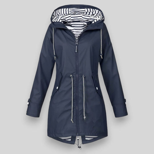 EB | Damen wasserdichte Jacke - stilvolle & funktionale Regenbekleidung