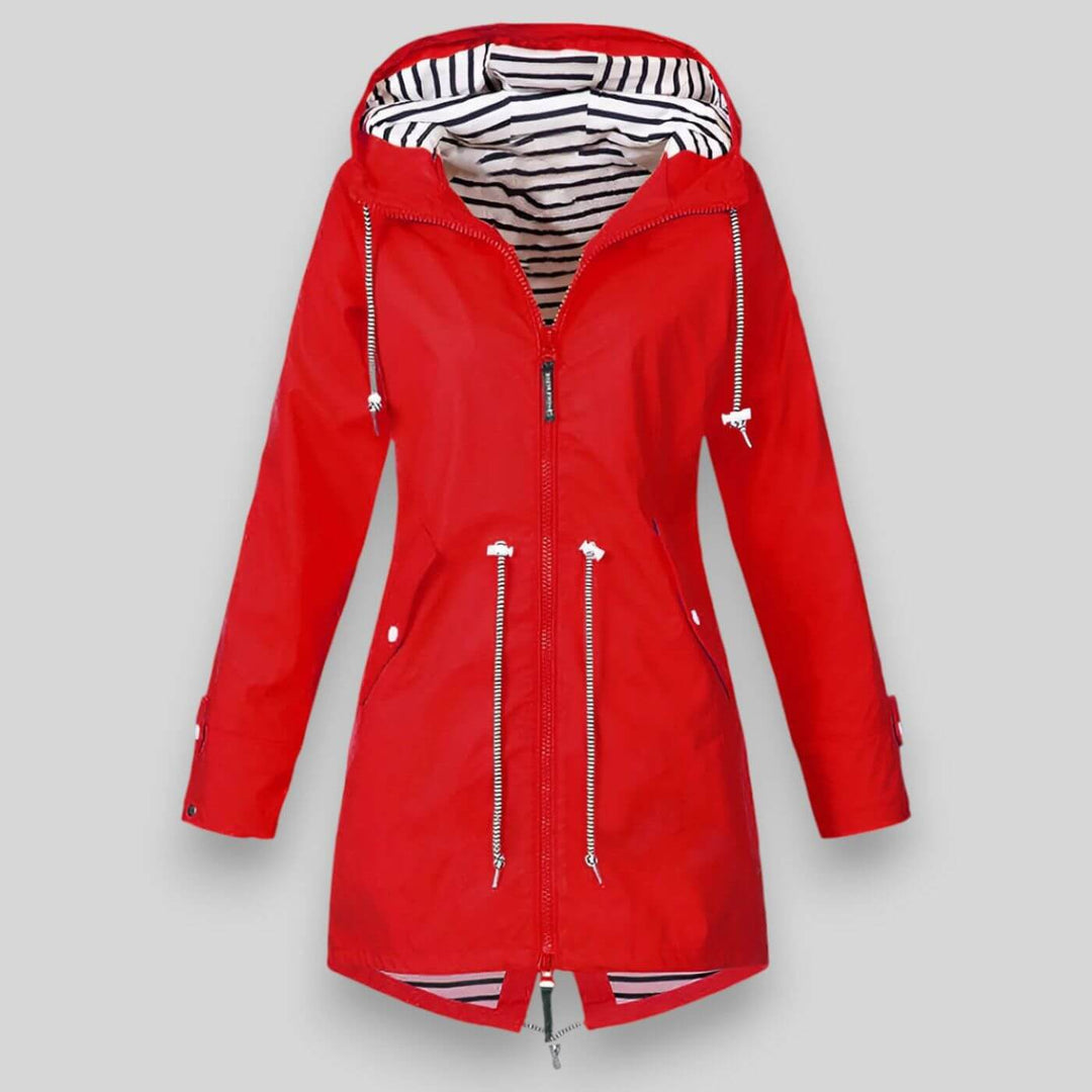 EB | Damen wasserdichte Jacke - stilvolle & funktionale Regenbekleidung