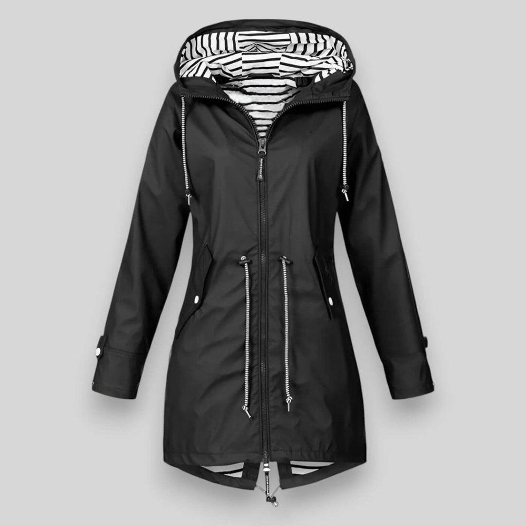 EB | Damen wasserdichte Jacke - stilvolle & funktionale Regenbekleidung
