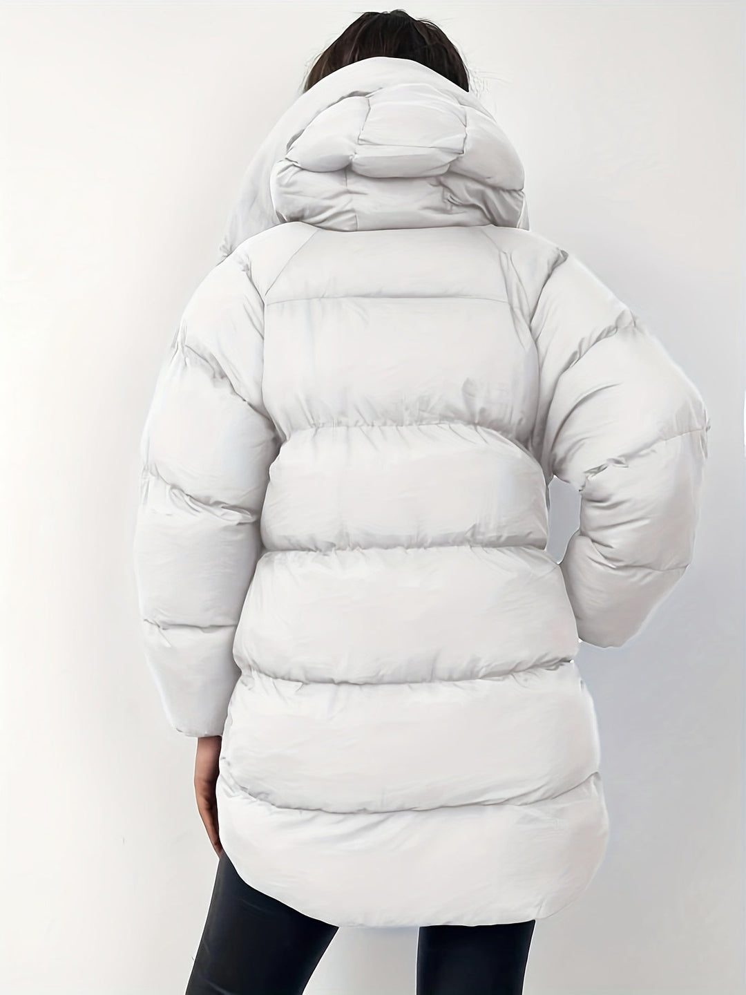 EB | Gemütliche Stilvolle Kurze Pufferjacke für Damen Warm und Vielseitig