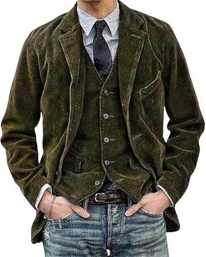 EB | Klassischer Weicher Cord-Blazer
