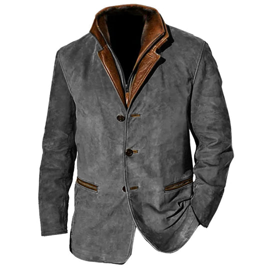 EB | Klassische Weiche Wildlederjacke