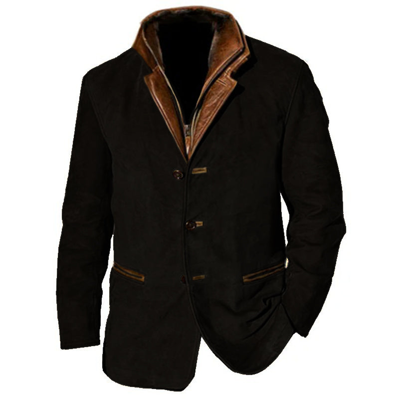 EB | Klassische Weiche Wildlederjacke