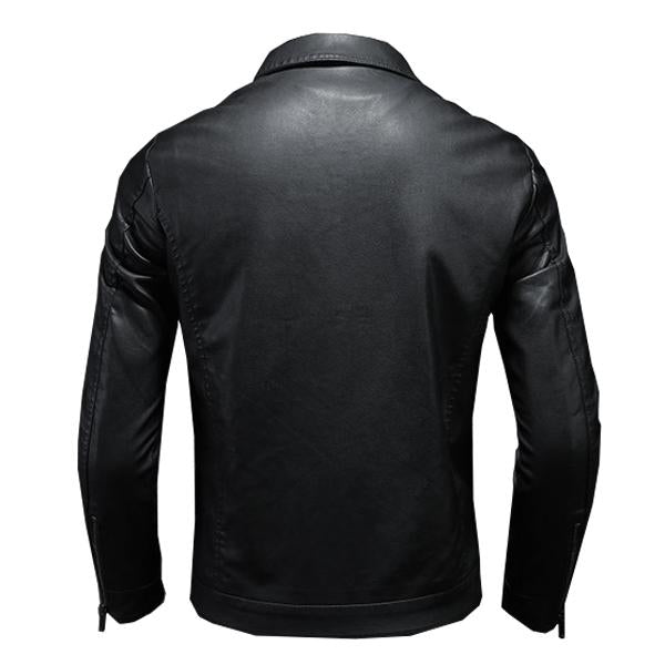 EB | Klassische Stylische Herren Lederjacke