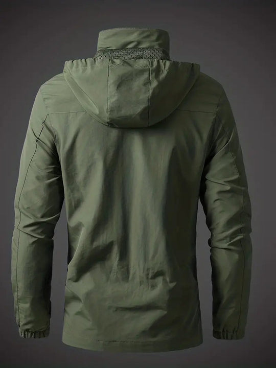 EB | Wasserdichte Regenjacke für Herren - Funktional & Stilvoll