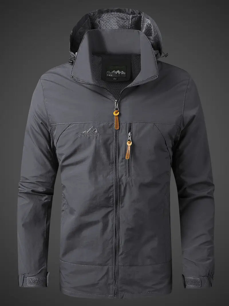 EB | Wasserdichte Regenjacke für Herren - Funktional & Stilvoll