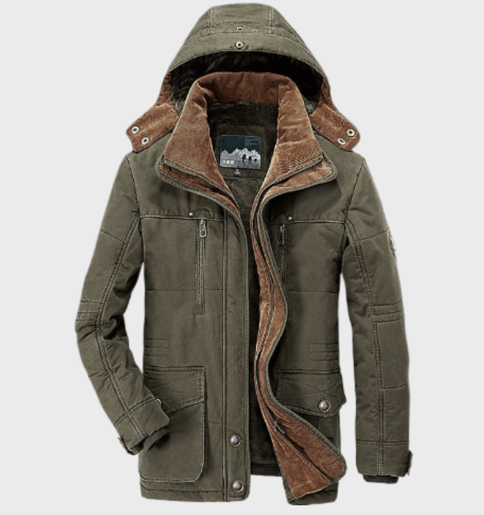 EB | Wasserfeste Herren Winterjacke mit warmem isoliertem Futter