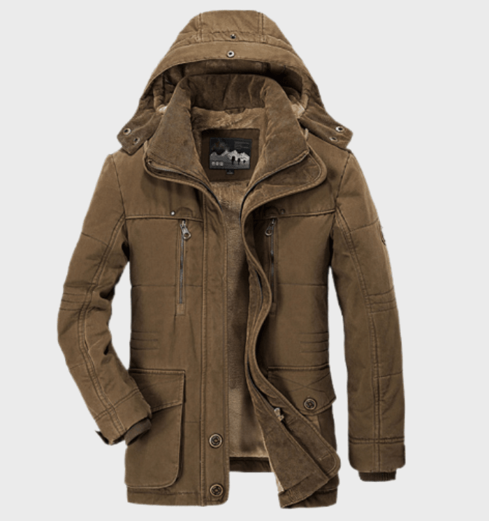 EB | Wasserfeste Herren Winterjacke mit warmem isoliertem Futter