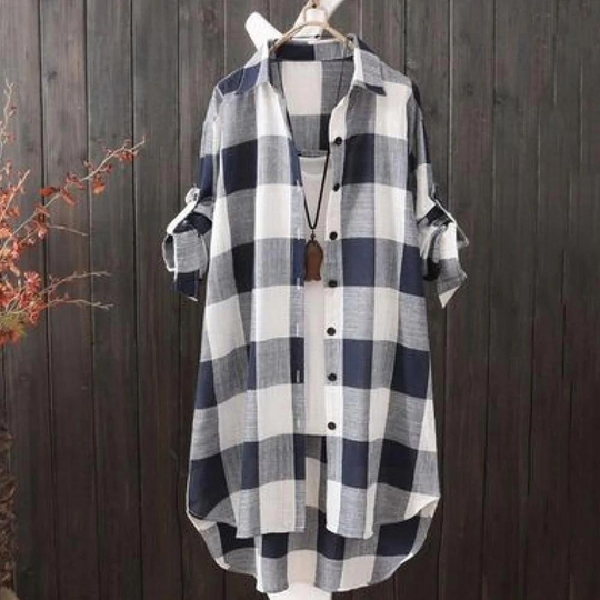 EB | Langarmshirt mit Knopfleiste