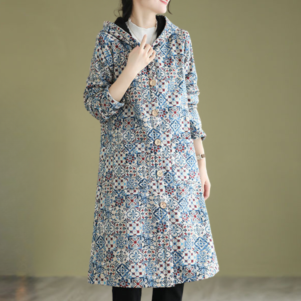 EB | Elegante Winterjacke mit Kapuze für Damen