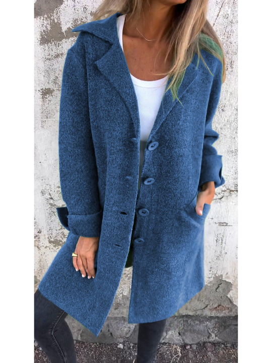 EB | Designermantel mit Stilvoller Passform