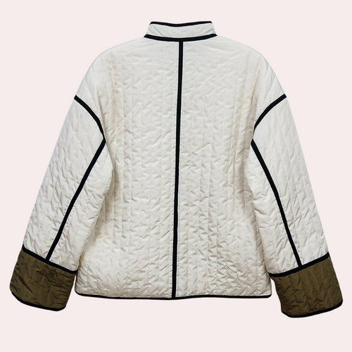 EB | Elegante Texturierte Herbstjacke für Damen