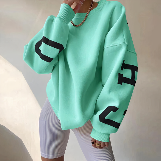 EB | Pullover mit Buchstabenaufdruck